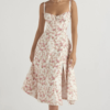 Robe de luxe à fleurs