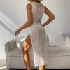 Robe cache-maillot
