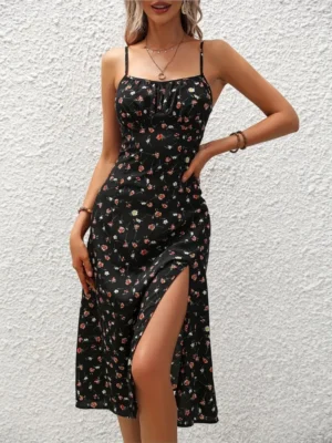 Robe d'été Sexy à bretelles