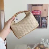 Petit sac à main en paille
