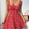 Robe élégante à bretelles
