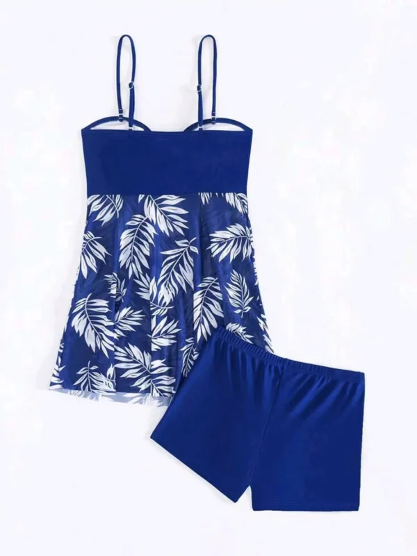 Robe Tankini courte avec short