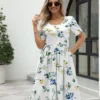 Robe imprimée élégante
