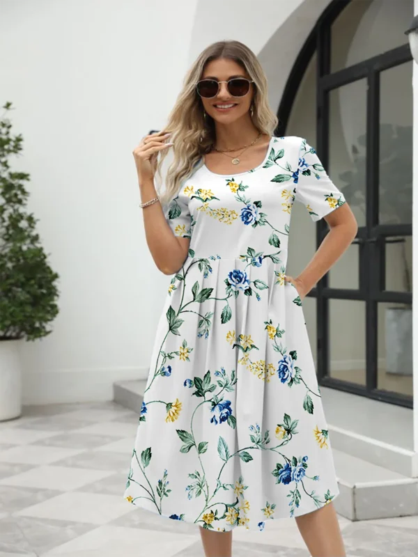 Robe imprimée élégante