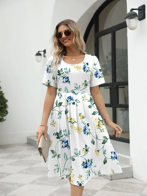 Robe imprimée élégante