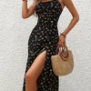 Robe d'été Sexy à bretelles