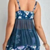 Robe Tankini grande taille (2 pièces)