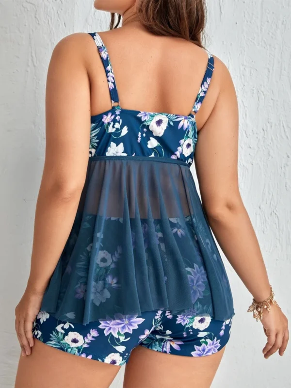 Robe Tankini grande taille (2 pièces)