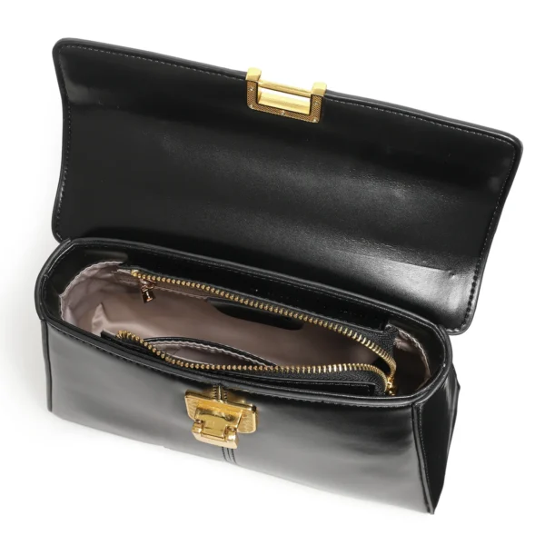 Sac à main en cuir avec écharpe