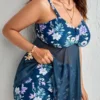 Robe Tankini grande taille (2 pièces)