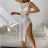 Robe cache-maillot