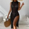 Robe cache-maillot