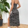 Robe longue en fibre