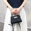 Sac en cuir trapézoïdal