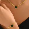 Pendentif en cristal cœur
