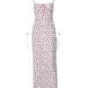 Robe élégante imprimée floral