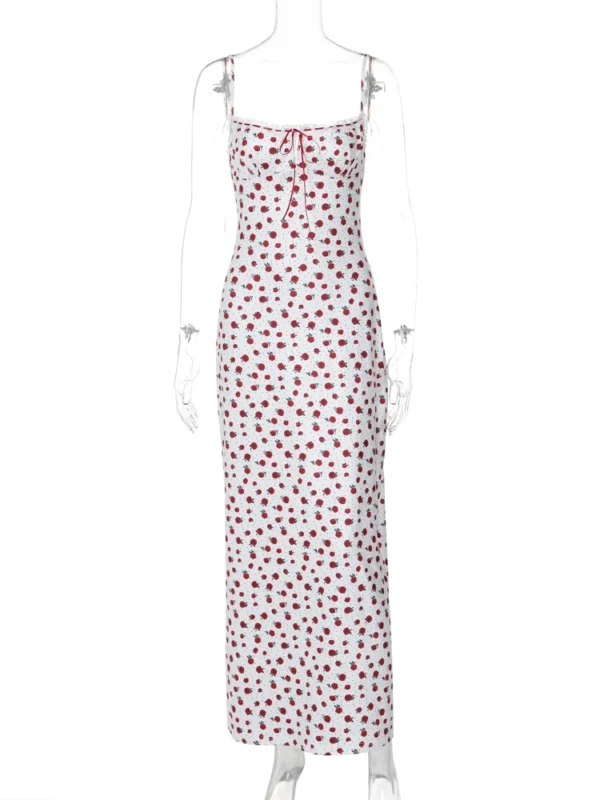 Robe élégante imprimée floral
