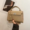 Sac à bandoulière en cuir classique