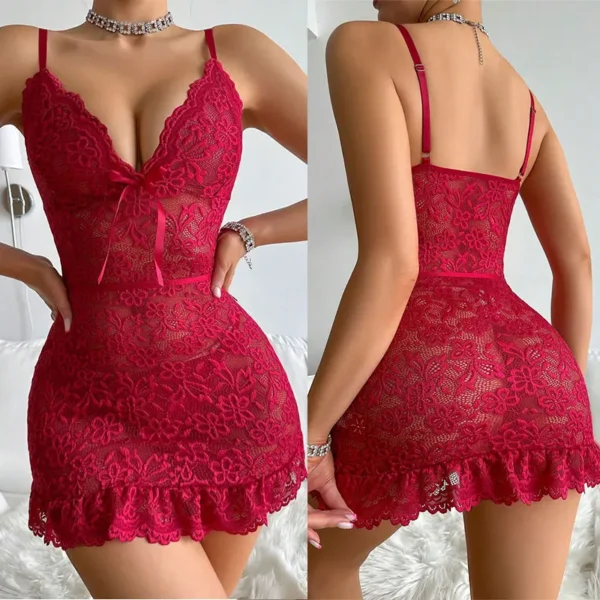 Ensemble de Lingerie Sexy en dentelle