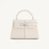Sac en cuir trapézoïdal