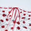 Robe élégante imprimée floral