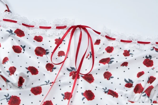 Robe élégante imprimée floral